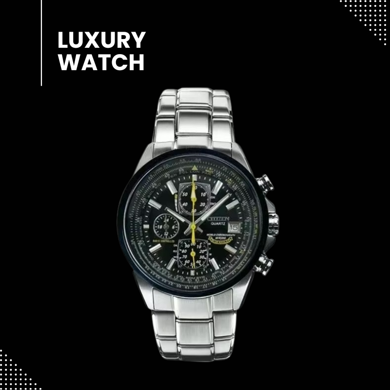 CITIZEN Men Watches Luxury Trend Quartz Calendar Waterproof Multi Function Fancy Round Watch Stainless Automatic Watch