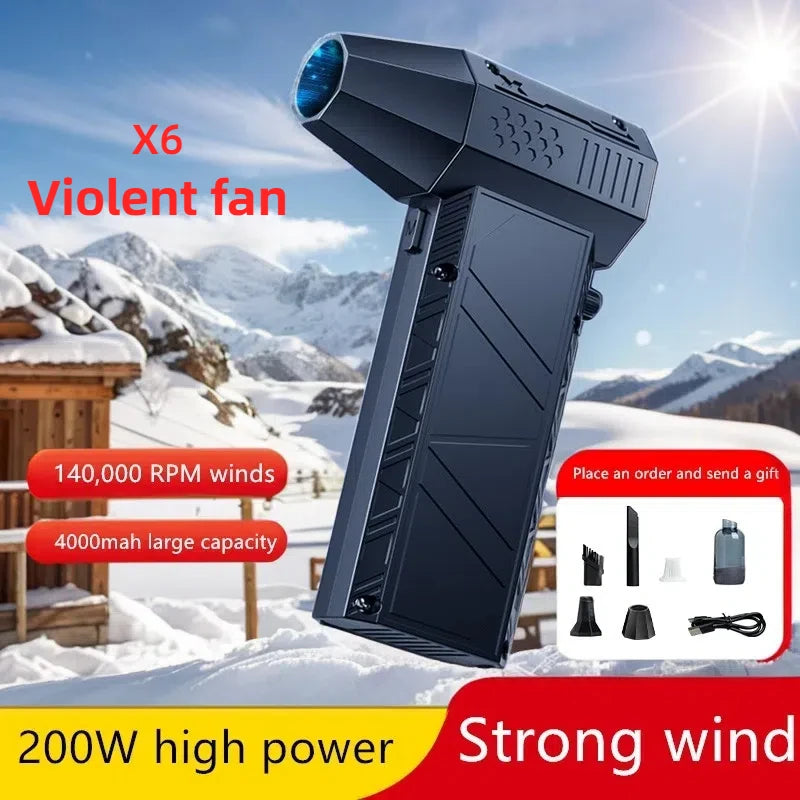 Powerful Snow Blower & Debris Cleaner | Compact & Portable