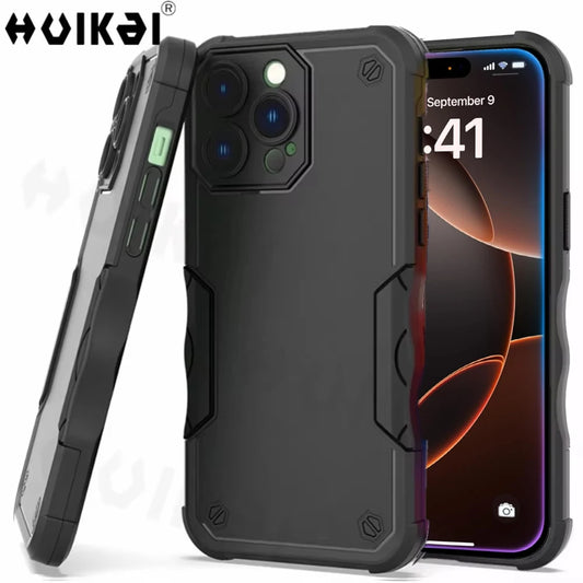 Case For iPhone 16 Pro Max iPhone 16 Plus 16 15 Pro Max 15 14 Pro 13 12 11 Shockproof Rugged Drop Cover Ultra-thin Mobile Cases