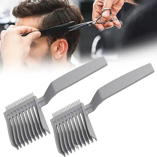 New Men's Hairstyle Comb Styling Tools Flat Top Guide Comb Anti-static Haircut Clipper Hair Cutting Tool Professional Hair Comb